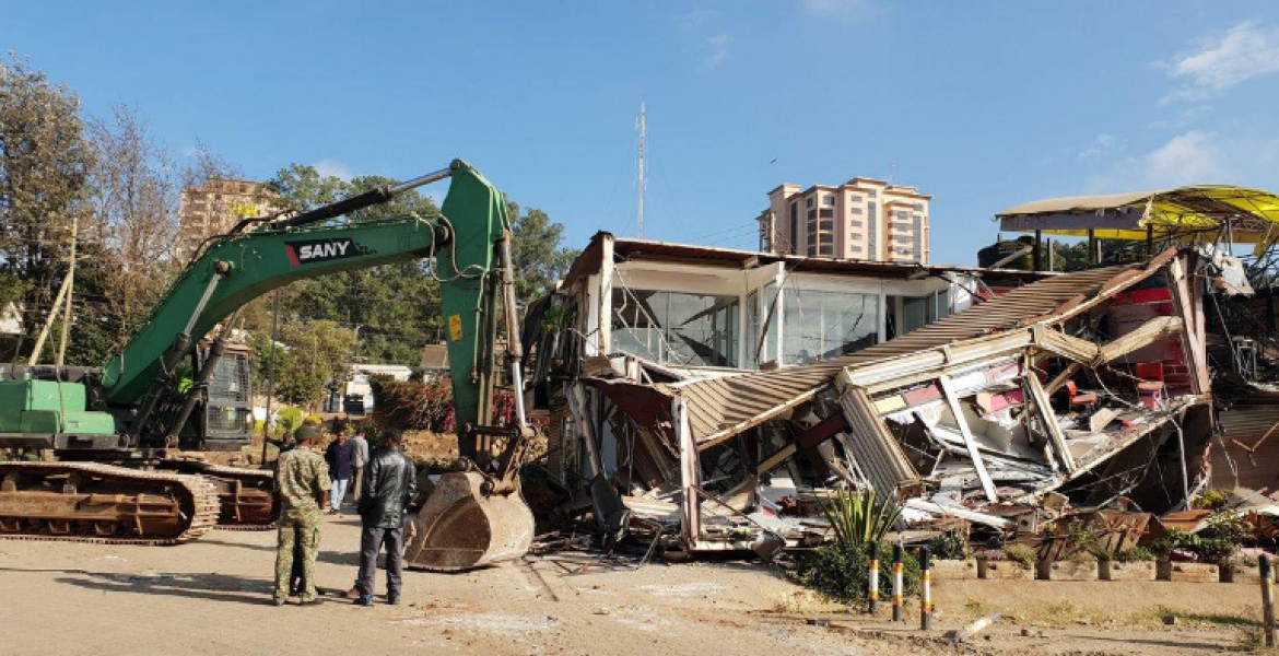 Popular Prime Place Restaurant in Nairobi Demolished