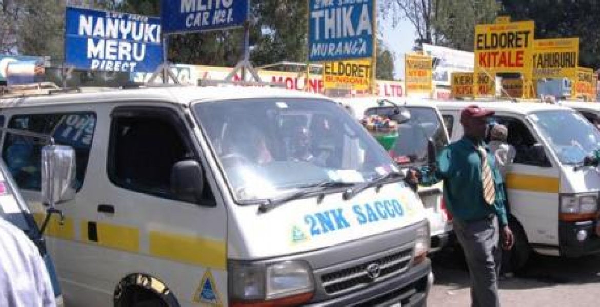 Matatu Operators Protest Gov't Plan to Regulate Bus Fares Charged on Commuters