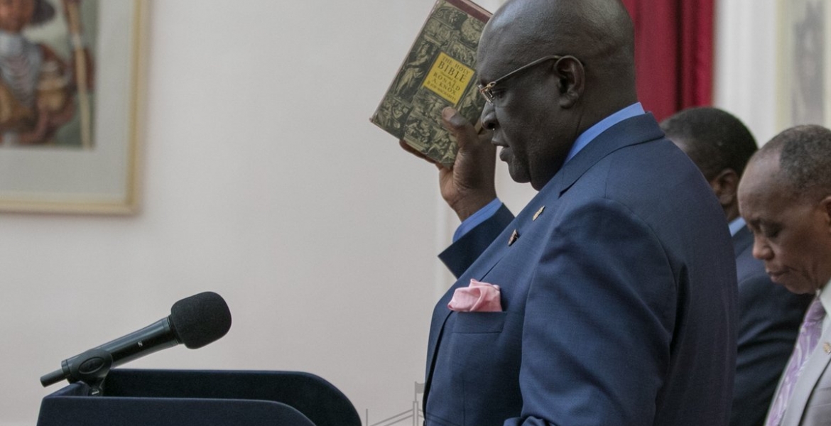 Prof. George Magoha Sworn-In as New Education Cabinet Secretary
