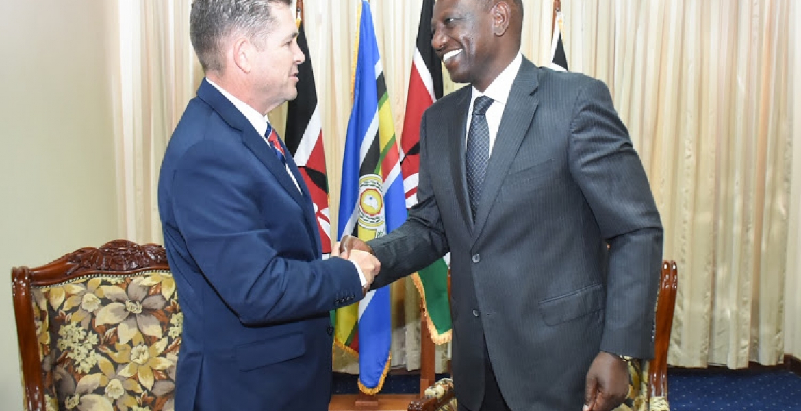 US Envoy to Kenya Kyle McCarter Defends His Recent Meeting with DP William Ruto