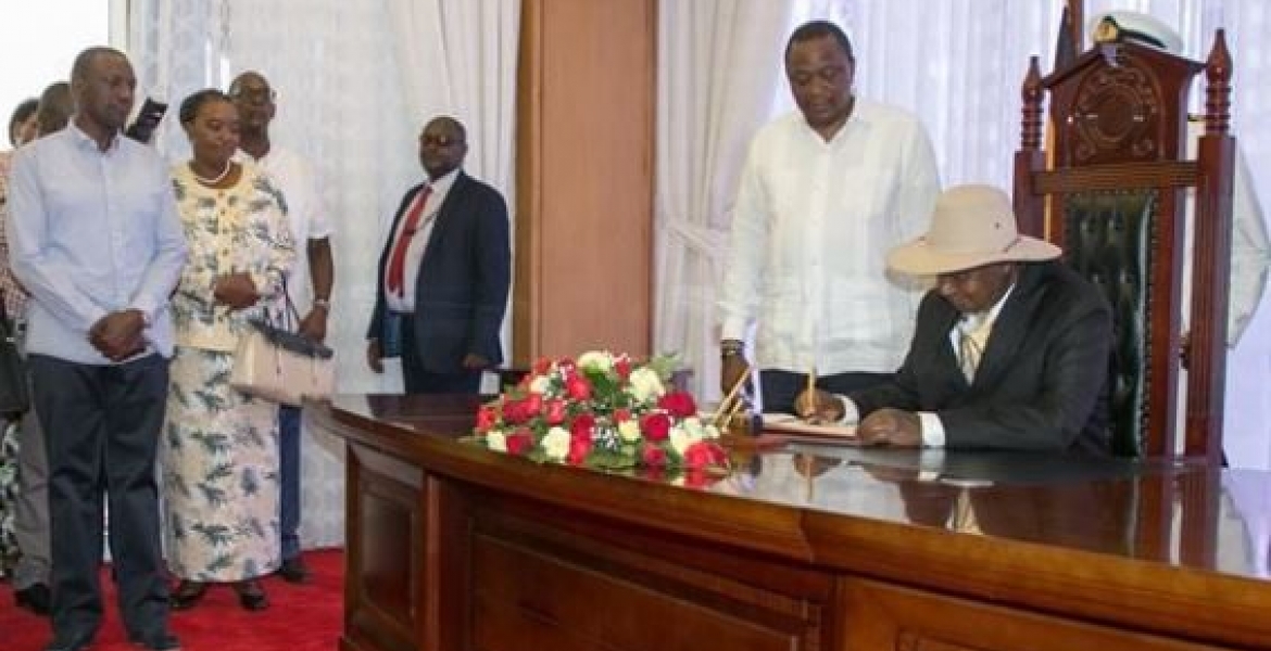 President Uhuru Gifts Uganda Land in Naivasha to Build Dry Port