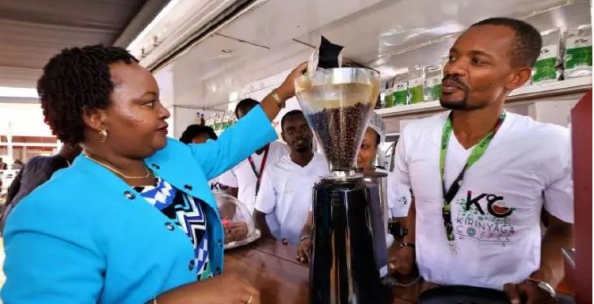 Kirinyaga Governor Anne Waiguri Signs Deal to Set Up a Coffee Shop in New York