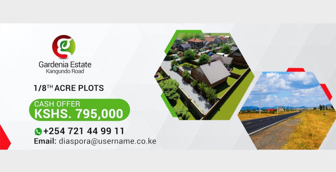 Plots for Sale in Gardenia Estate along Kangundo Rd