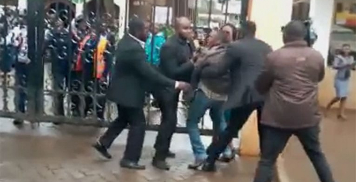 Drama as Kenyan Married Man is Busted Tying the Knot with Another Woman