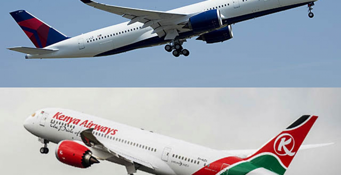 Kenya Airways Activates Codeshare with Delta Airlines