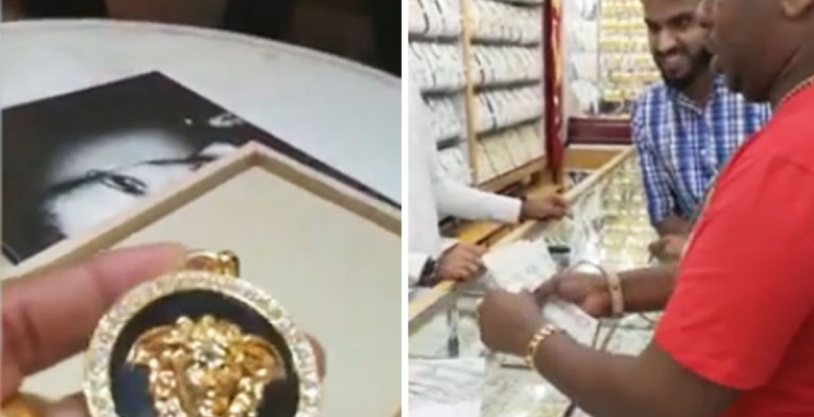Nairobi Governor Sonko Buys His Wife Sh4.3 Million Neckpiece in Dubai [VIDEO]