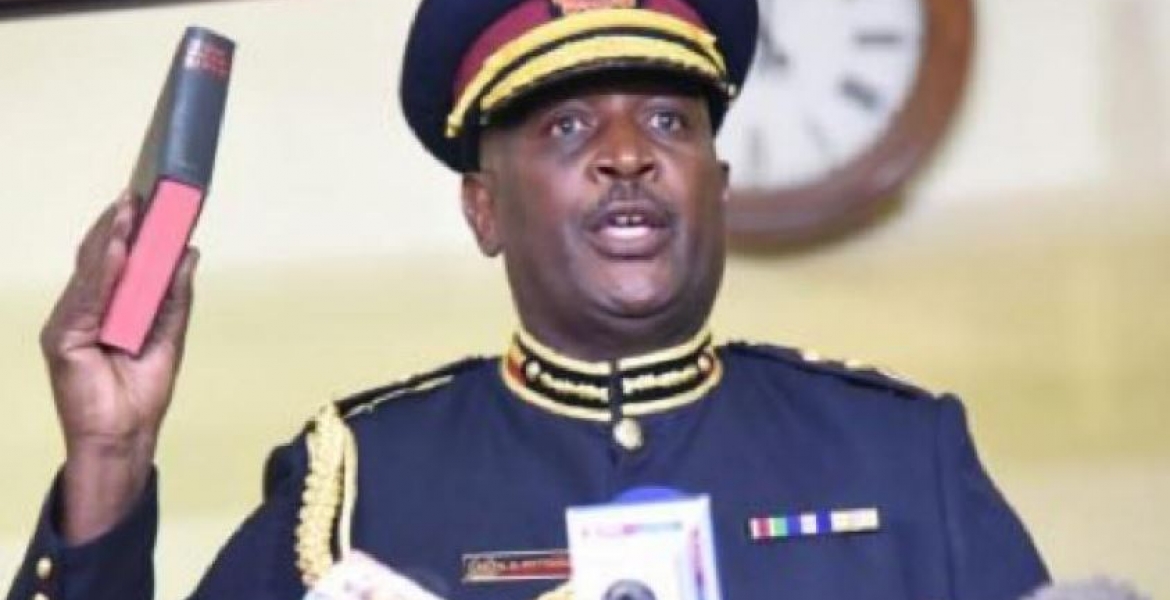 Hillary Mutyambai Sworn-In as New Inspector-General of Police