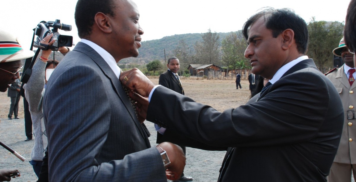 Kenyan Tycoon Narendra Naval to Donate His Entire Salary after Appointment by President Uhuru