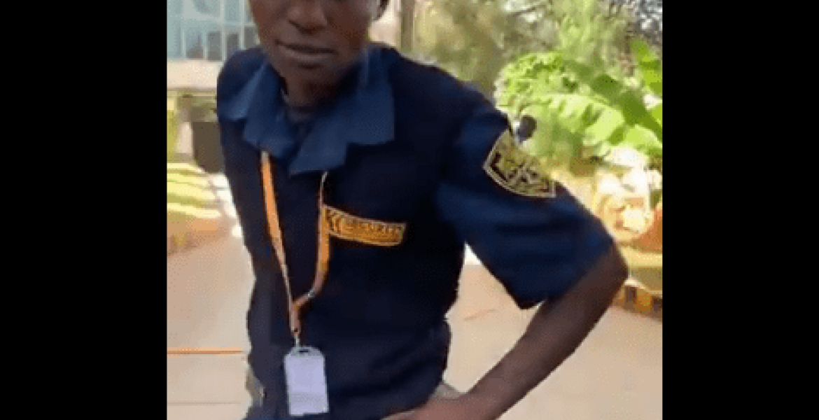 Kenyan Security Guard in Trouble After Video of Him Assaulting Nairobi Woman Goes Viral Online