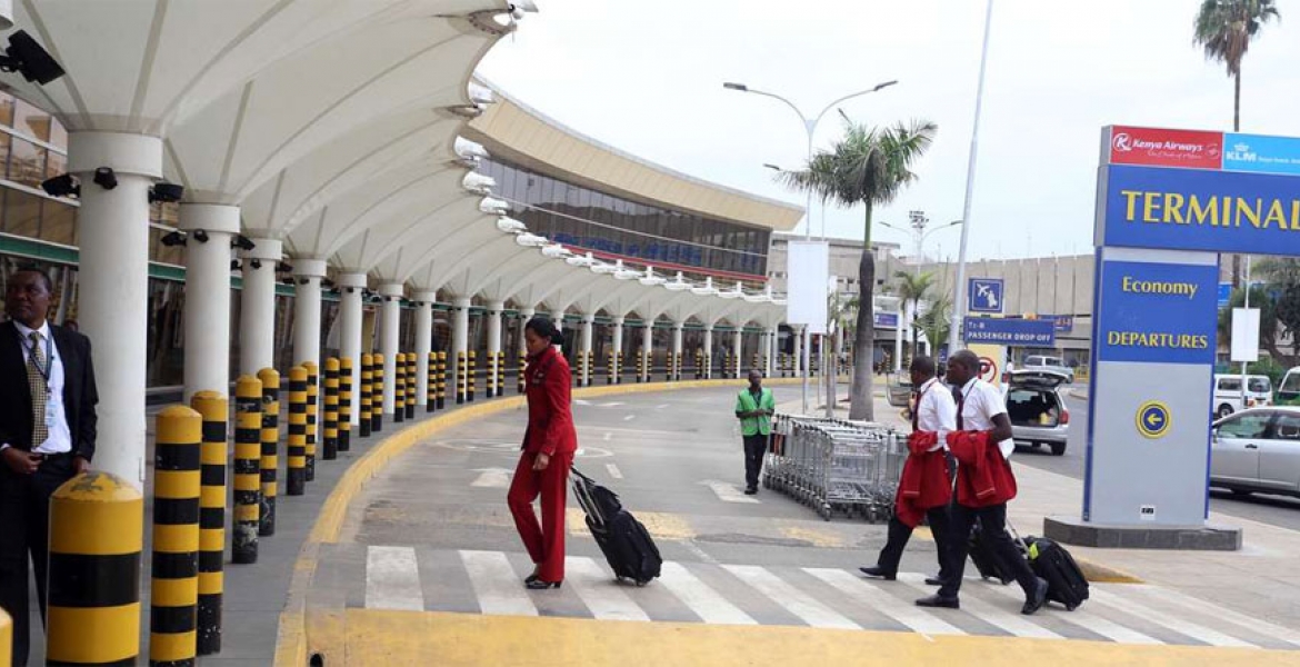 JKIA's International Departures Section Closed After Night Fire Incident