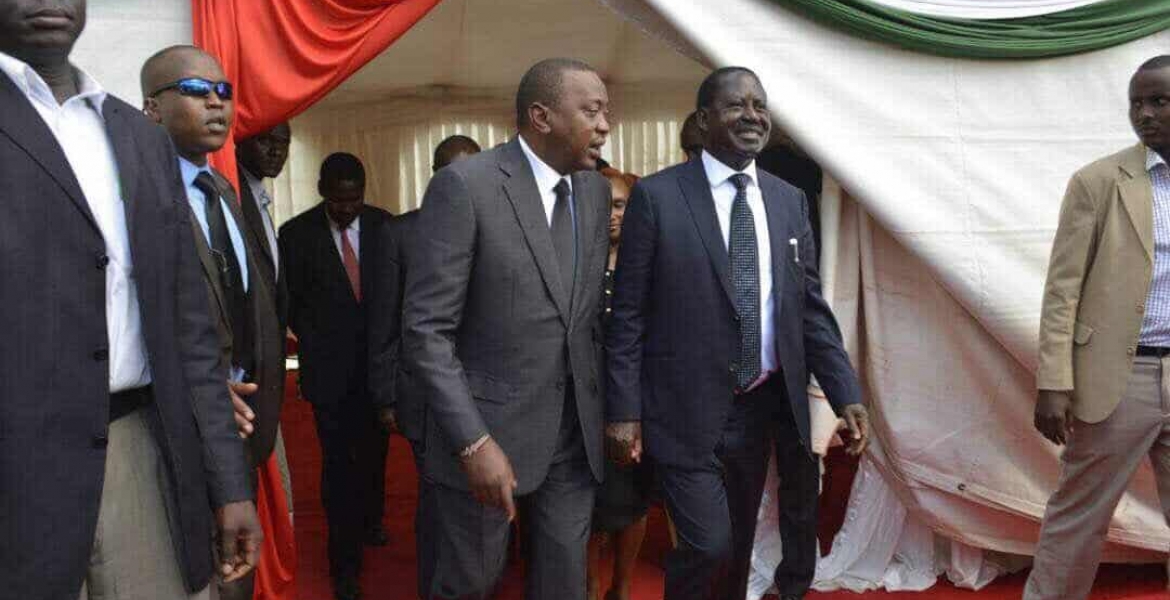Uhuru, Raila Cancel Mt. Kenya Tour After Intelligence Points Out to Hostile Welcome