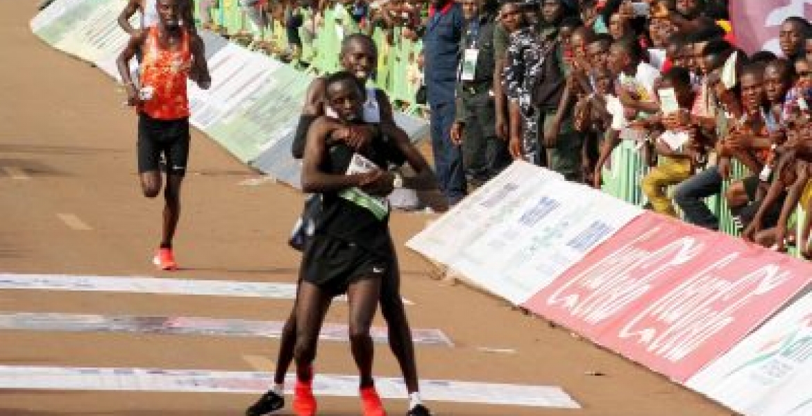 Kenyan Athlete Awarded $15,000 after Giving Up on Winning Marathon to Rescue Collapsed Rival
