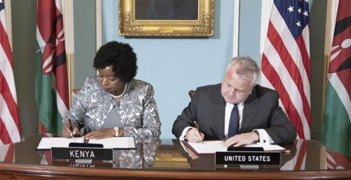 Kenya Gov't Delegation Meets with Trump Officials, Sign Strategic Dialogue Framework to Cement Relations