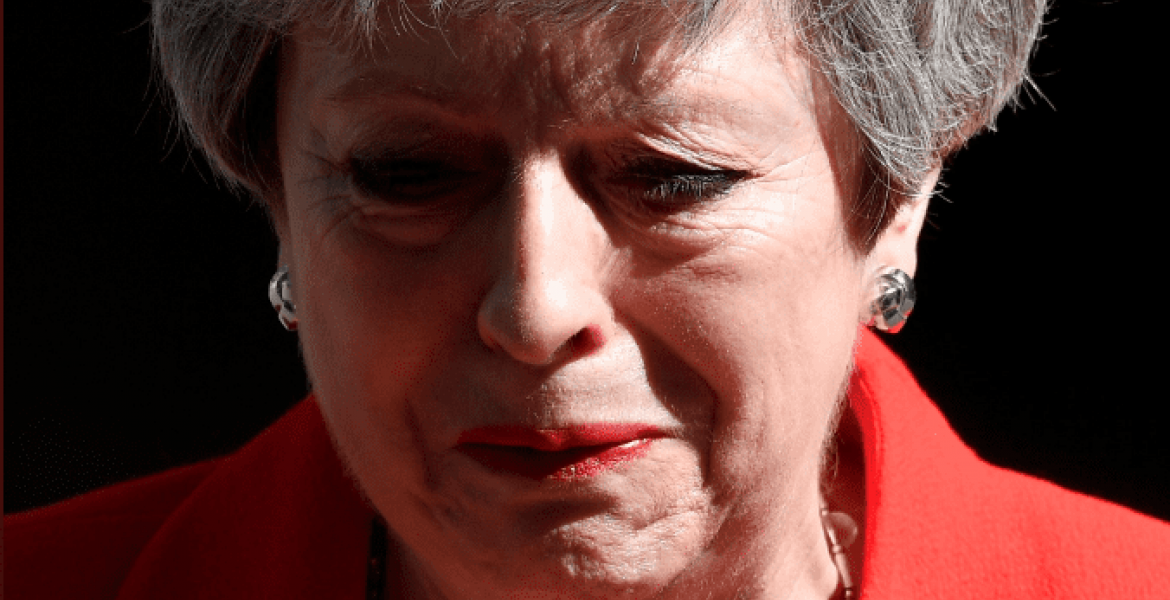 Tearful Theresa May Announces Her Resignation as British Prime Minister