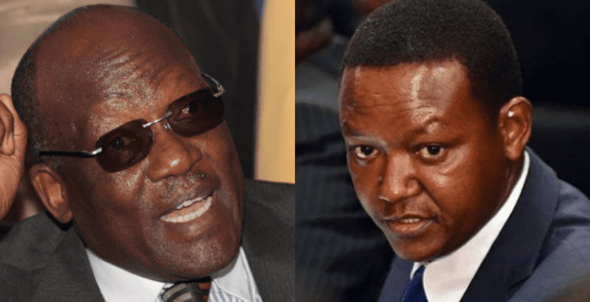Former Machakos Senator Muthama Threatens to Organize Citizen's Arrest on Governor Alfred Mutua