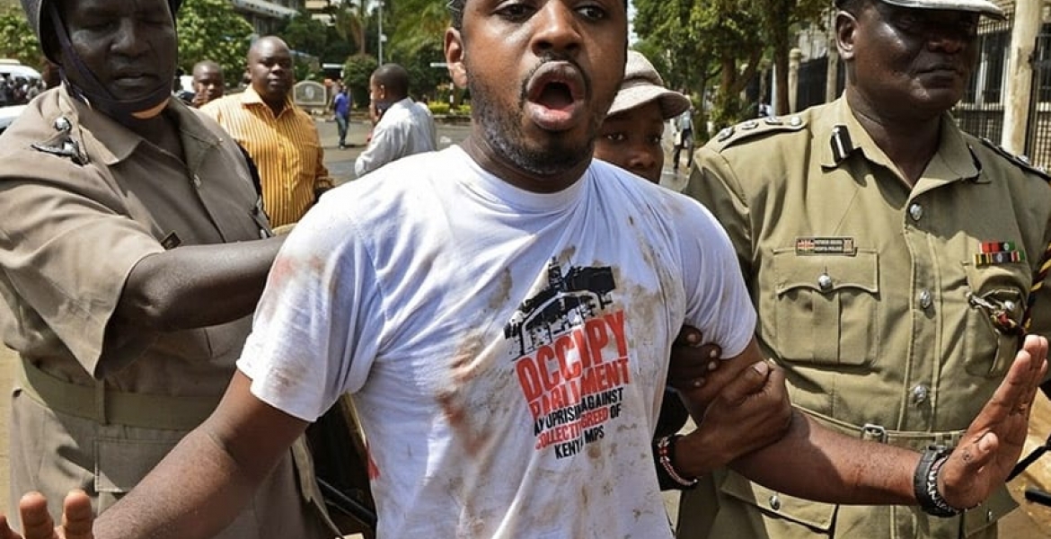 Kenyan Activist Boniface Mwangi Arrested in Nairobi by DCI Detectives