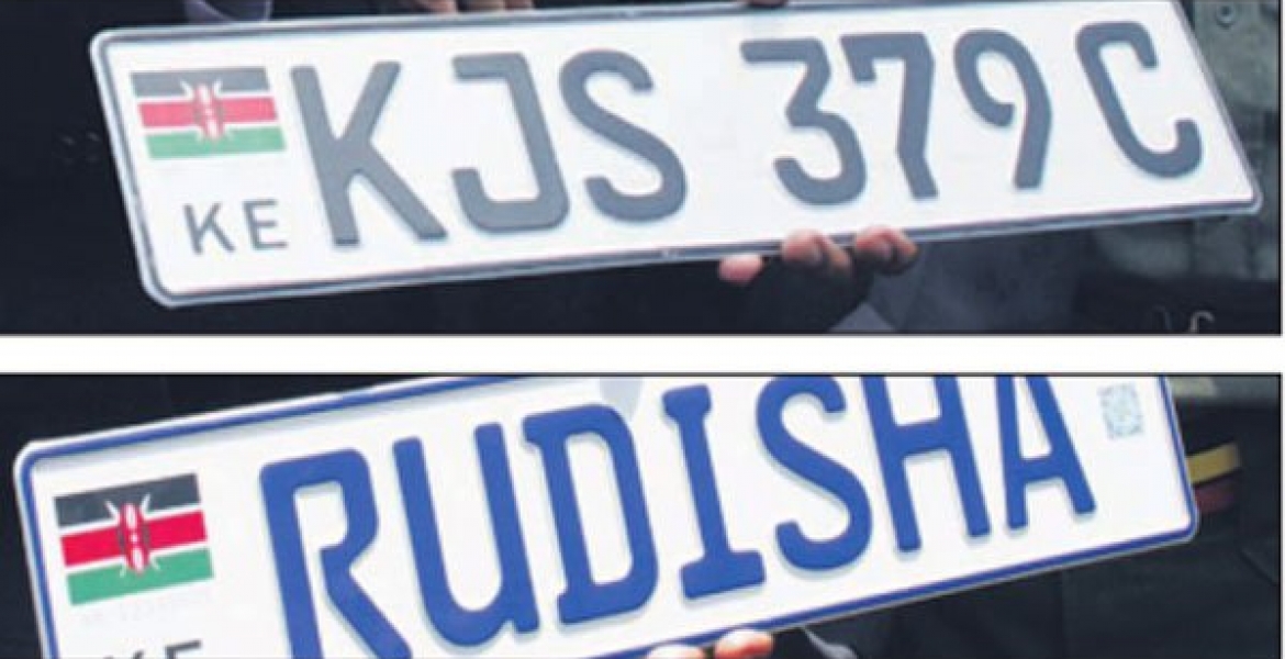 Kenya Gov't to Roll Out New Digital Car Number Plates
