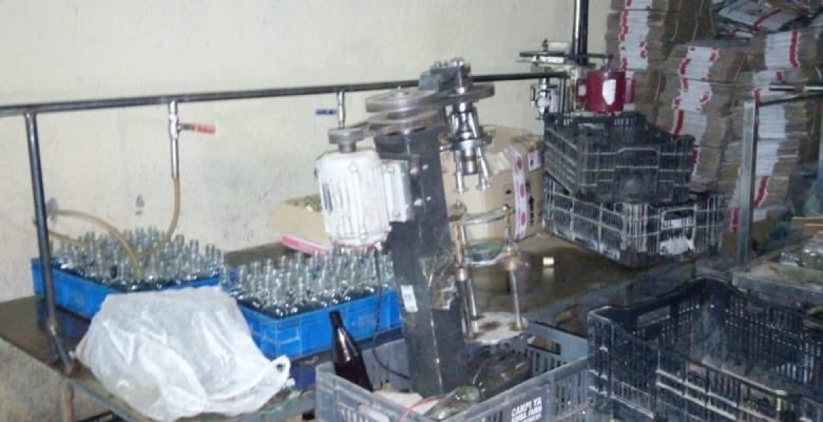 Eight Suspects Arrested for Allegedly Operating Illegal Alcohol Brewing Plant in Nairobi