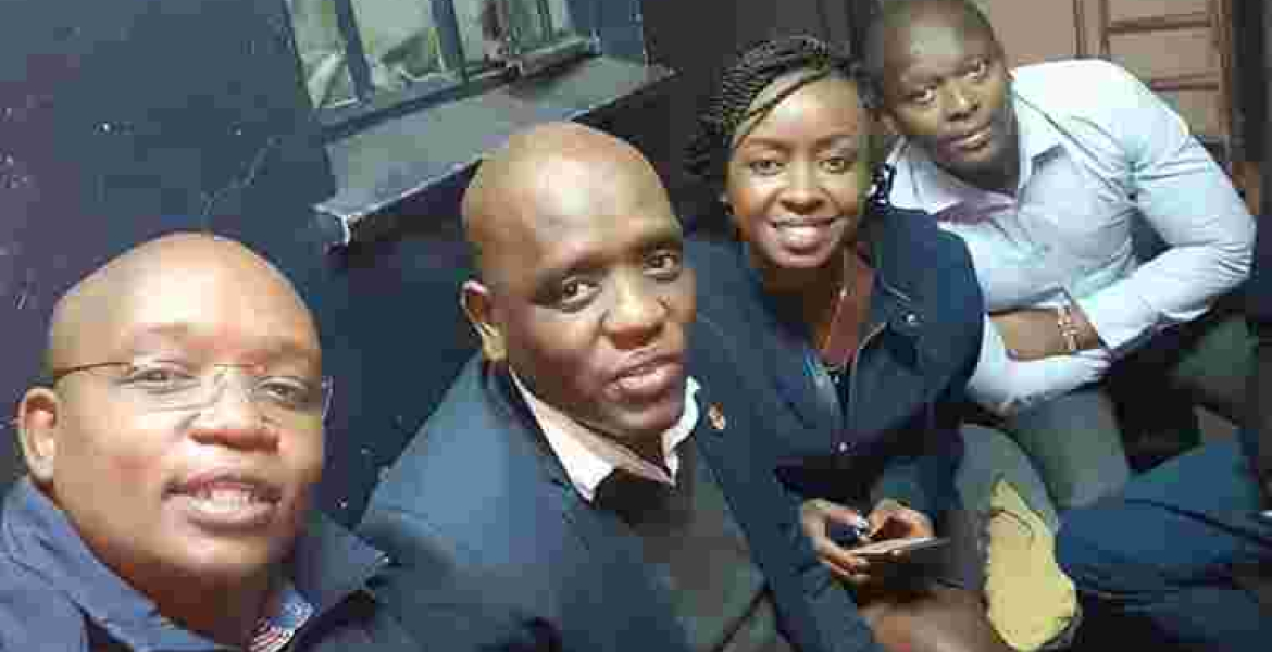 Muthaiga OCS in Trouble for Allowing Dennis Itumbi’s Friends Take Selfies Inside Police Station