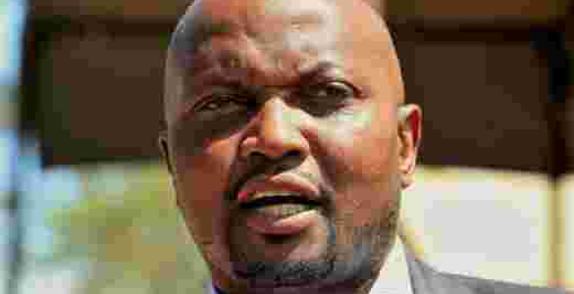 MP Moses Kuria Urges President Uhuru to Disband Cabinet