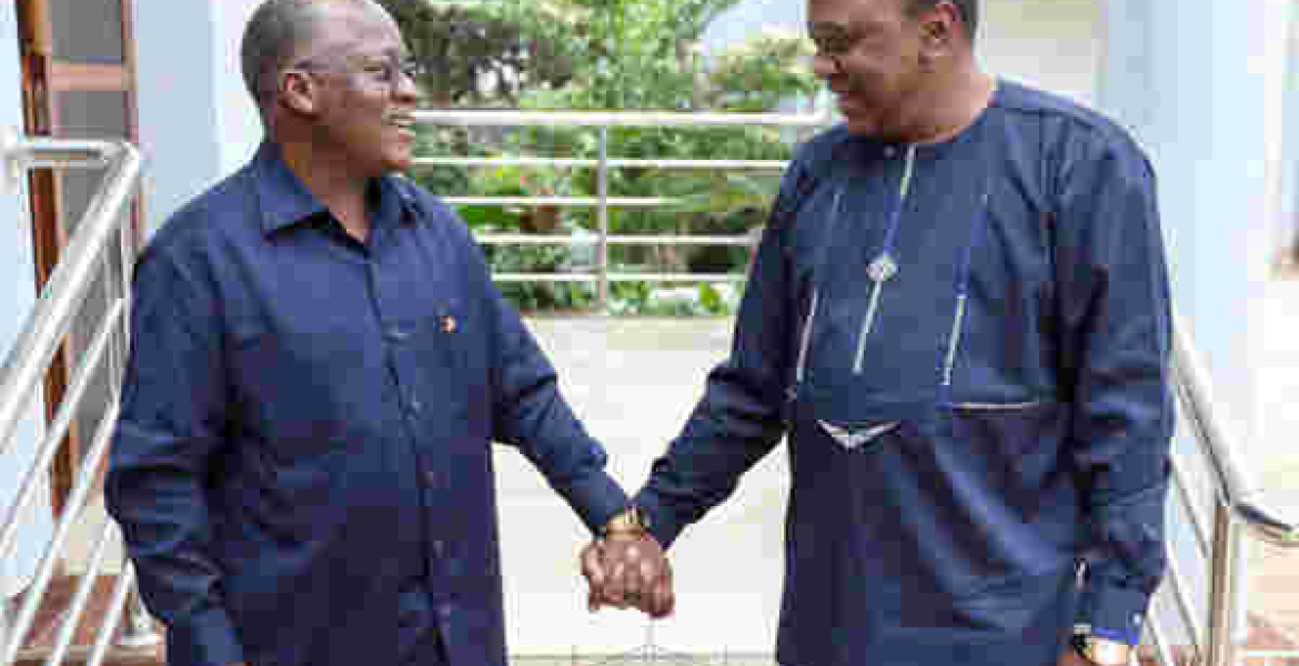 President Kenyatta Gets Rare Gift from Tanzania President Magufuli