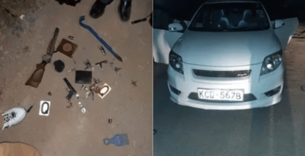 Two Suspected Criminals Gunned Down in Shootout with Police after Robbing Nigerian National in Nairobi