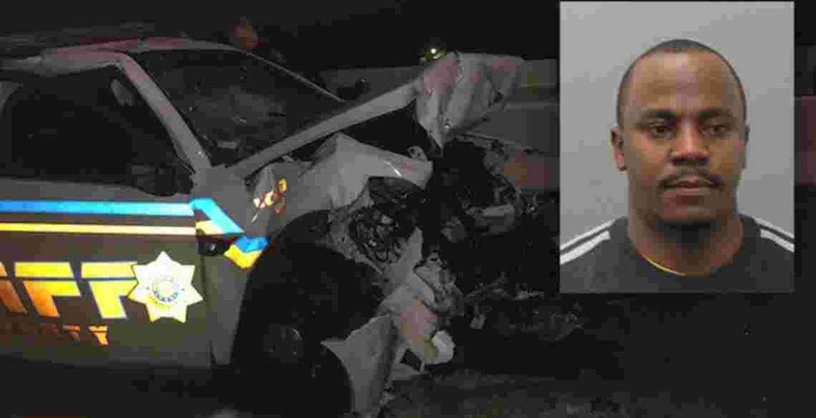 Kenyan Man Kills Person in Custody, Injures Sheriff's Deputies after He Crashes into Patrol Car in Houston, Texas
