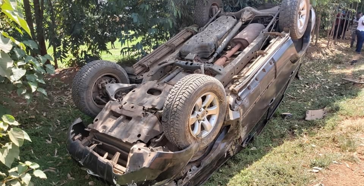 Kimilili MP Didmus Barasa Involved in a Road Accident