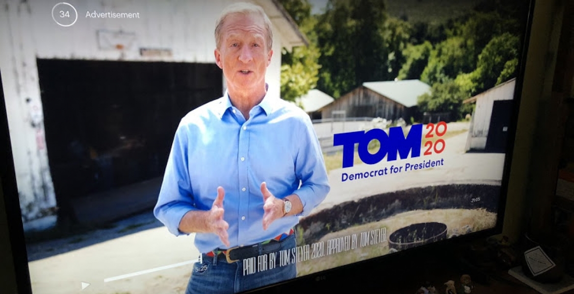 US Presidential Hopeful Tom Steyer Wears Kenyan-Made Belt in TV Ad, Says it is His Favorite