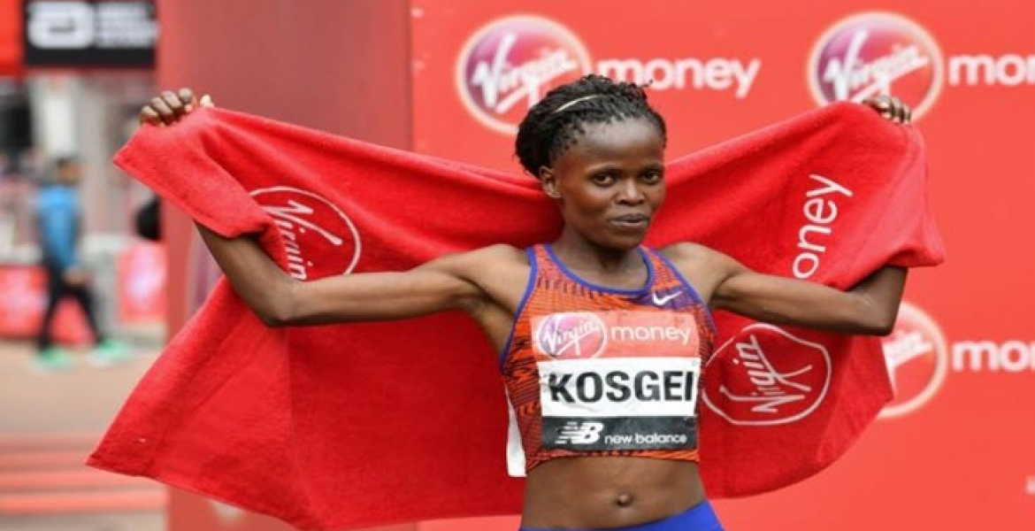 Kenya’s Brigid Kosgei Shatters Half-Marathon Record in the UK