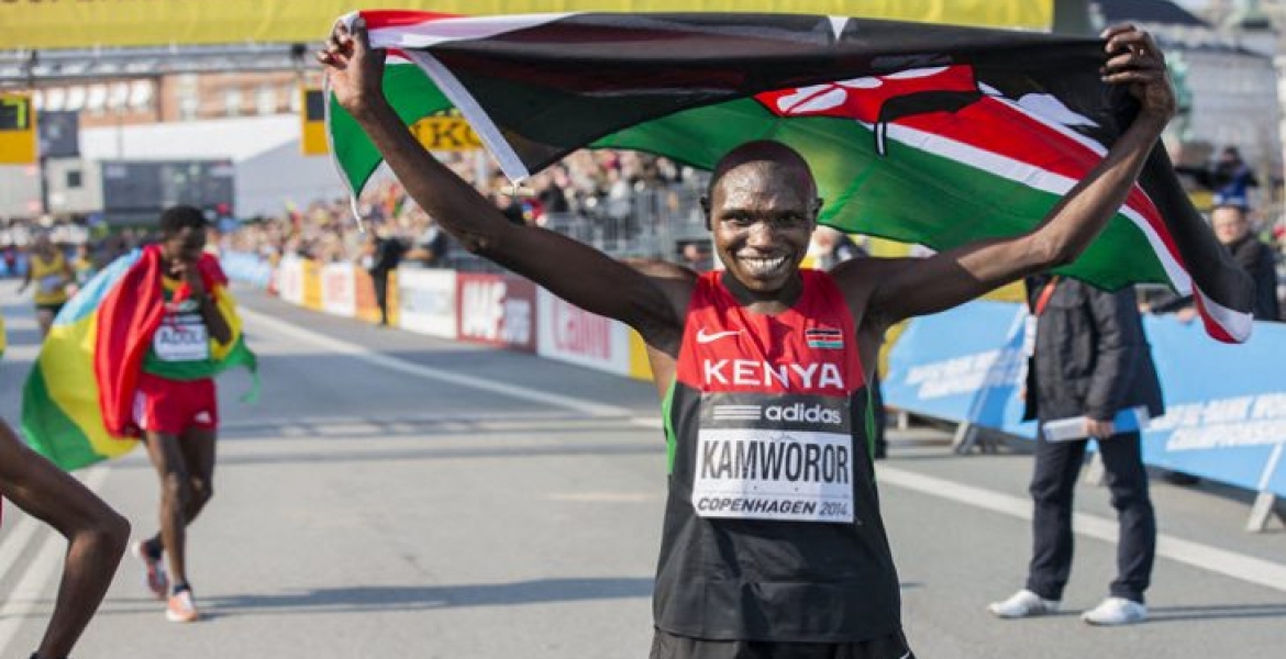 Kenya’s Geoffrey Kamworor Shatters World Half-Marathon Record