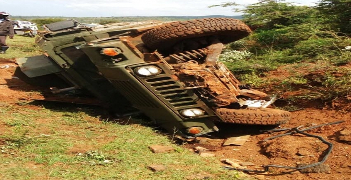 4 KDF Soldiers Killed in Grisly Road Crash