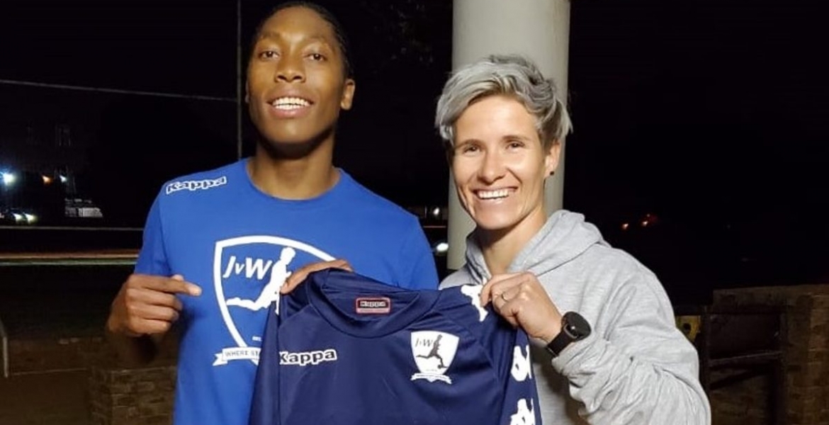 South African Runner Caster Semenya Becomes a Professional Footballer