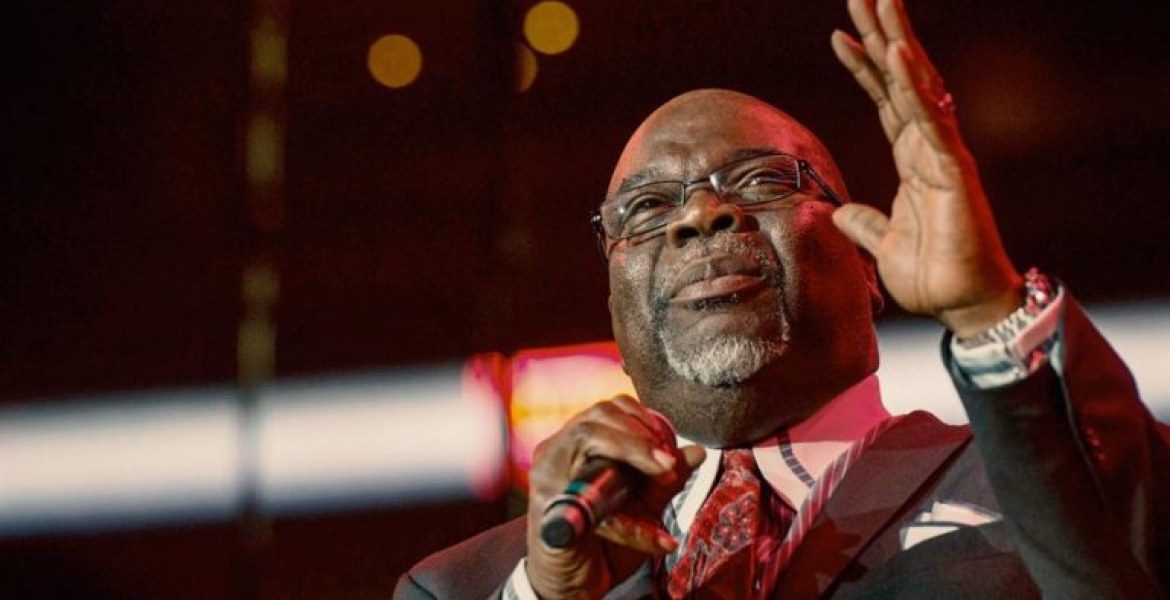 US Televangelist TD Jakes Salutes Kenyans on Twitter