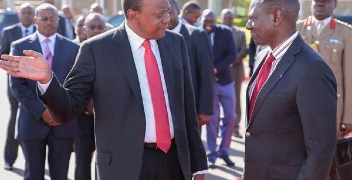DP William Ruto Rubbishes Reports of Uhuru’s JKIA Drama