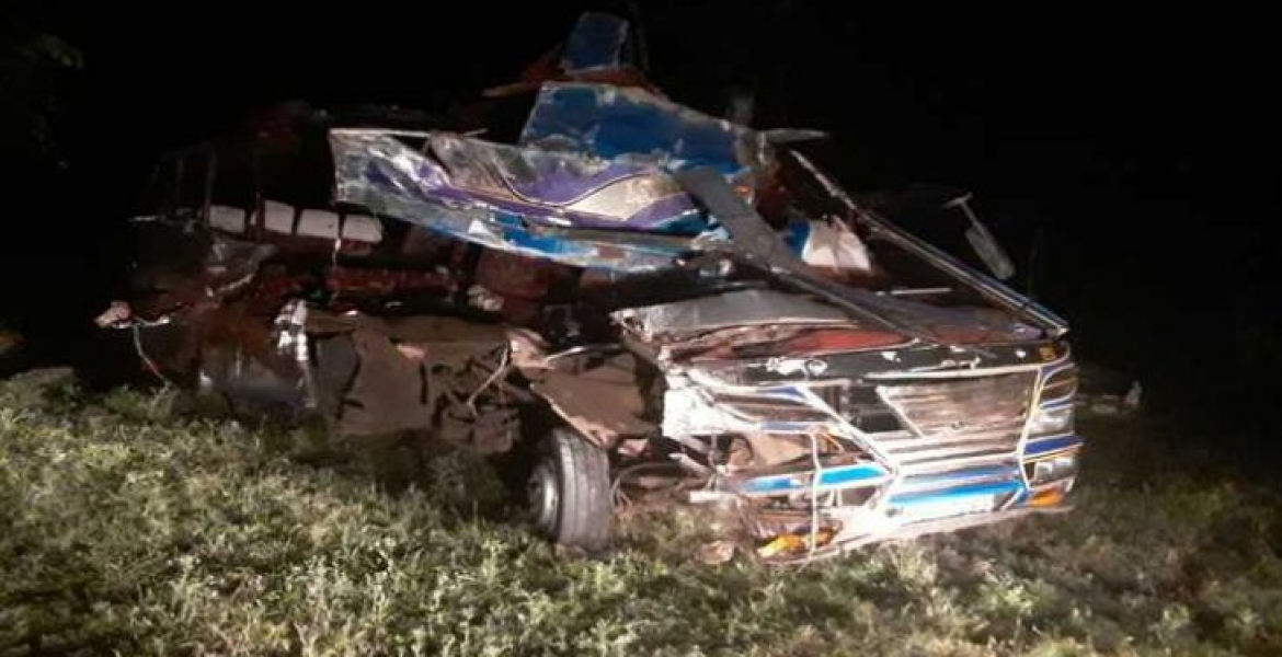 13 Killed as Nairobi-Bound Bus Collides with Trailer