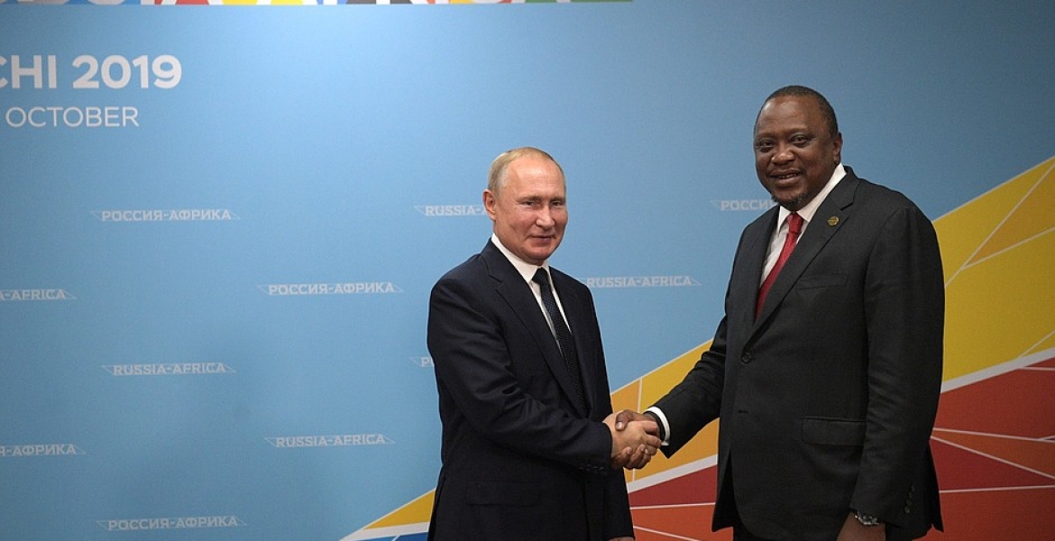 Russia President Putin Courts Kenya with Arms, Energy Deals in Meeting with Uhuru