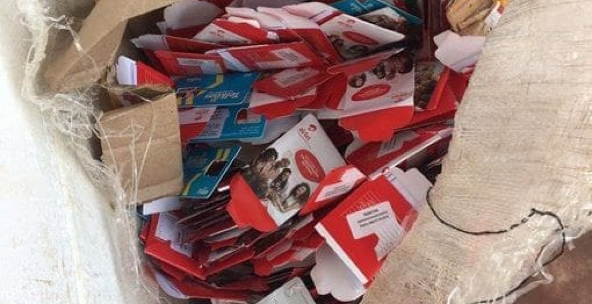 5 Suspected Fraudsters Arrested with over 40,000 SIM Cards, Phones