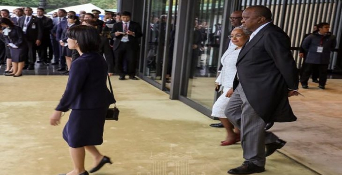 Uhuru Attends Enthronement of Japan Emperor Naruhito