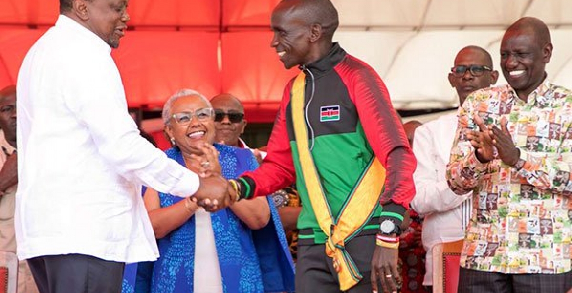 Athlete Eliud Kipchoge among Sportsmen Leading Campaigns for Kenya’s Bid for UN Security Seat in New York