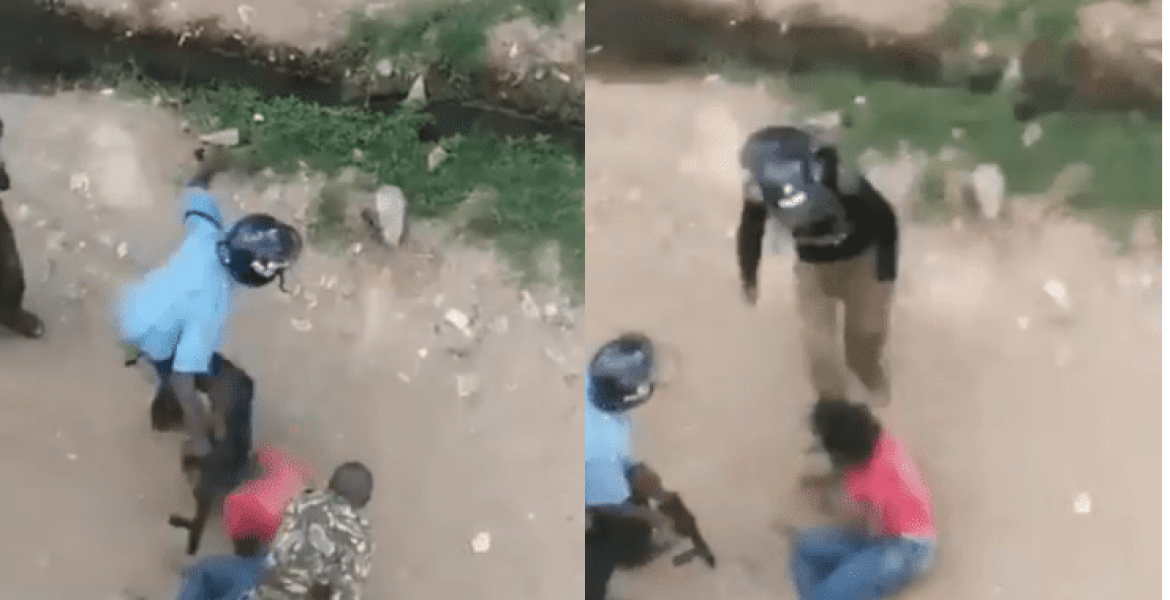 Outrage as Videos of Police Officers Clobbering JKUAT Students go Viral