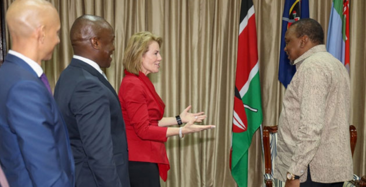 Amazon Executives Reveal Plans to Set Up Edge Location in Nairobi During Meeting with Uhuru