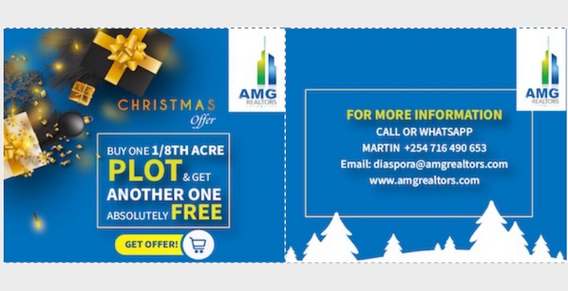 Buy One 1/8 Acre Plot in Nanyuki, Get Another FREE  (USD 3,000)