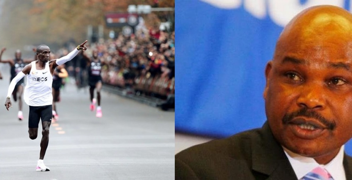 Eliud Kipchoge’s Sub-Two-Hour Marathon Record is Fake, US-Based Kenyan Lawyer Makau Mutua Says