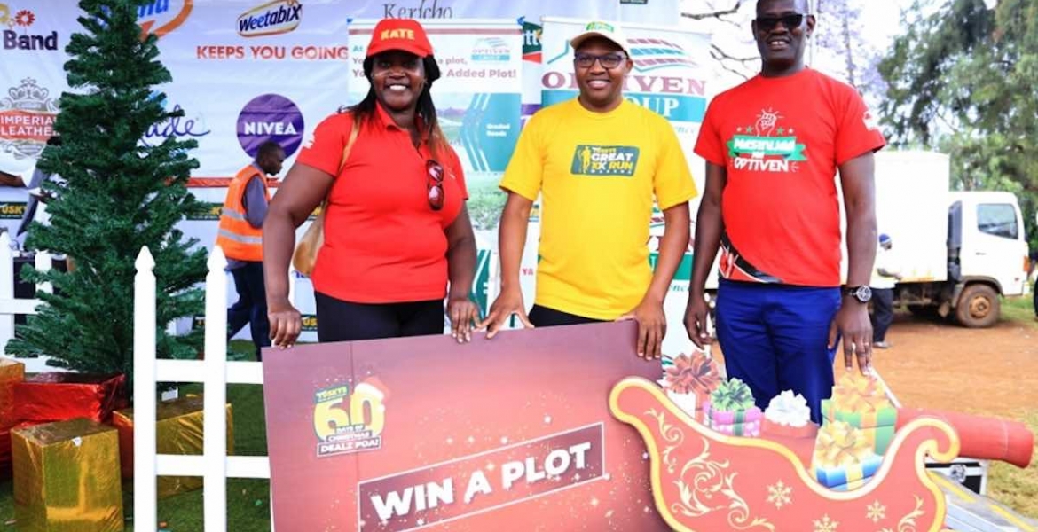 Optiven Partners With Tuskys for Unique 60 Days Of Christmas Campaign