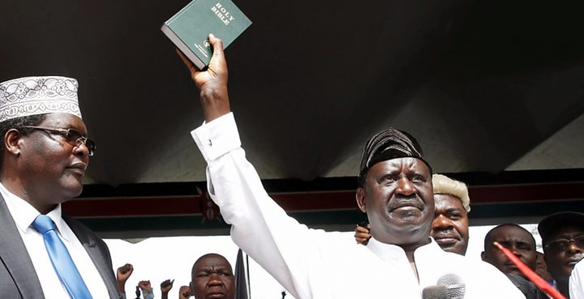 The UK Revoked Raila&quot;s Visa over Mock Swearing-In, Says Orengo
