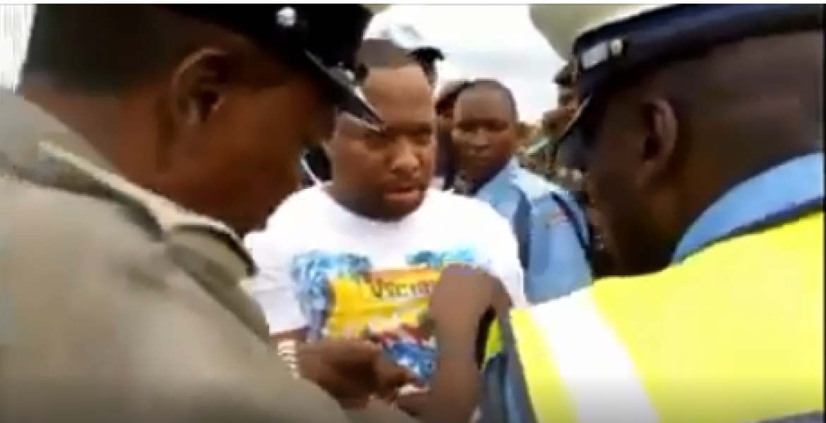 WATCH: Drama as Nairobi Governor Sonko Refuses to Board Helicopter after Arrest