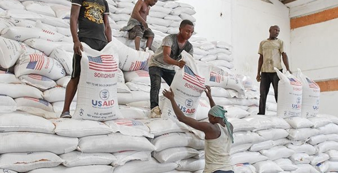 US Donates Food Worth 340 Million Shillings to Kenya