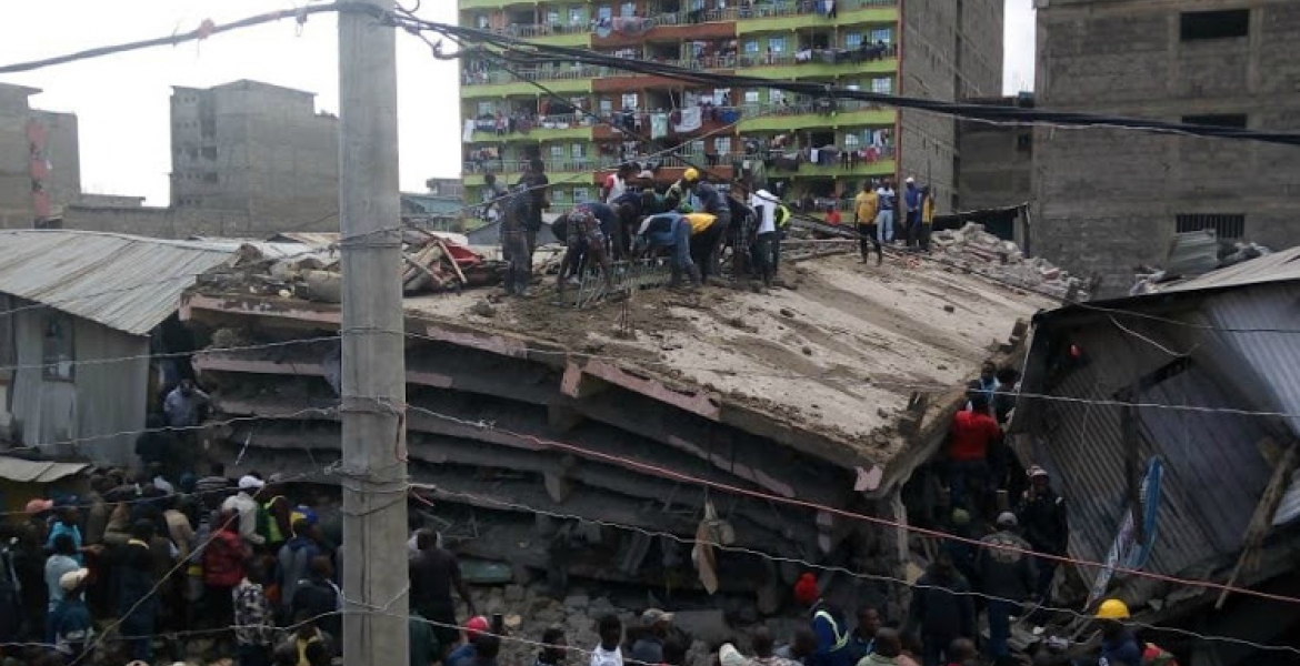 Nairobi Building Collapse: 5 People Dead, over 20 Still Missing