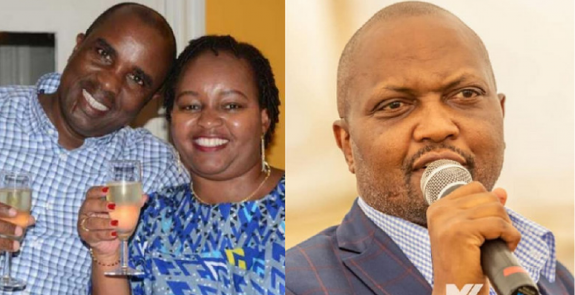 Anne Waiguru’s Husband Kamotho Waiganjo Warns MP Moses Kuria Against Insulting His Wife